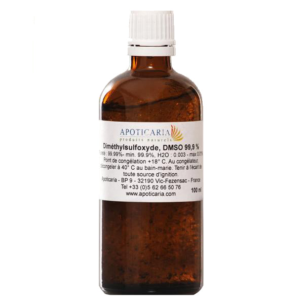 DMSO 99,9% 100 ml - Apoticaria