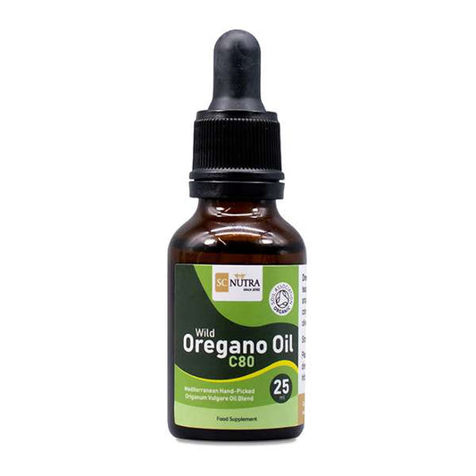 Aceite de orégano silvestre C80 SC Nutra