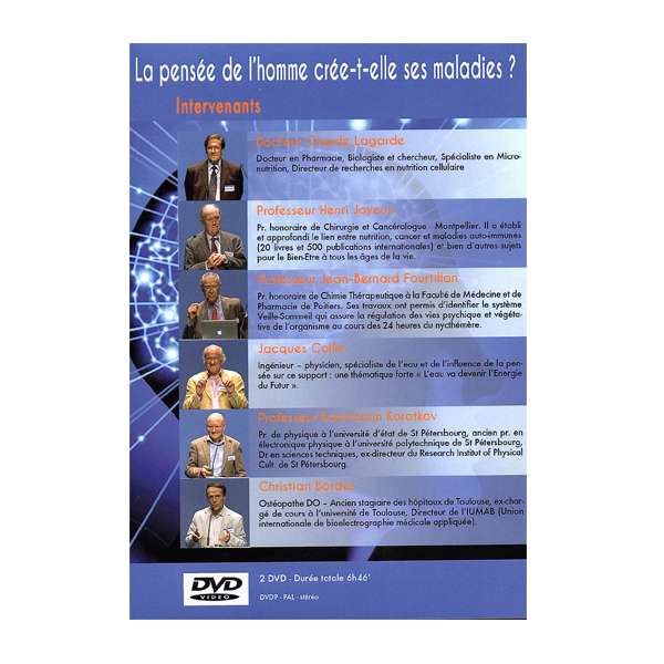 DVD ¿El pensamiento humano crea sus enfermedades?