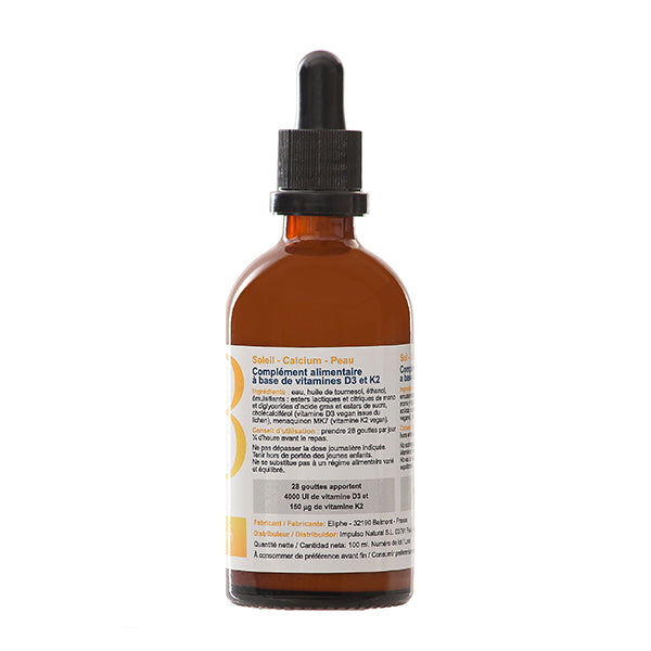 Eliphe CA3 Vitamina D3 + K2 liposomal 100 ml