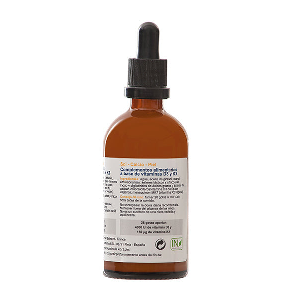 Vitamina D3 + K2 liposomal Eliphe CA3