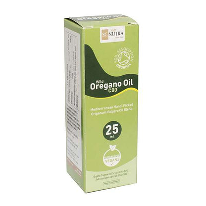 Aceite de orégano silvestre C80 SC Nutra